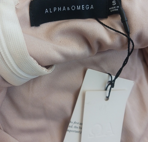 NWT ALPHA & OMEGA Pocketed Lace Jumpsuit - Picture 3 of 7